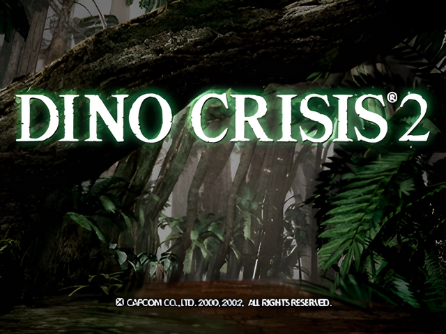 The title screen, 4× artwork